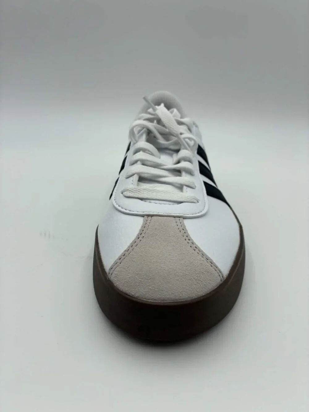Adidas VL Court 3.0 White Black Gum Womens Size 8.5 ID879 - Picture 3 of 11